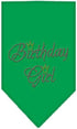 Mirage Pet Products Birthday Girl Rhinestone Bandana, Small, Red...