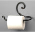 GoCraft Handmade Bathroom Lavatory Toilet Paper Holder | Wall Mount, Wrought Iron Forged Metal Dispenser...