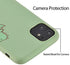 JOYLAND Silicone Matcha Green Couple Phone Case for iPhone 7/8/SE 2020 Lover Cute Cartoon Dinosaur Phone Case Cover Bumper Mustard Green Protectiv...