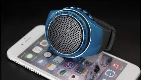 Wireless Wearable Waterproof Wrist Portable Bluetooth Speaker Watch with Multi Function FM Radio & MP3 Player & TWS & Selfie & Ultra Long Standby ...