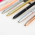 Big Diamond Crystal Pen Gem Ballpoint pens ring wedding Metal BallPen Kawaii Magical Pen Fashion School Office Supplies 1.0mm School Pen...