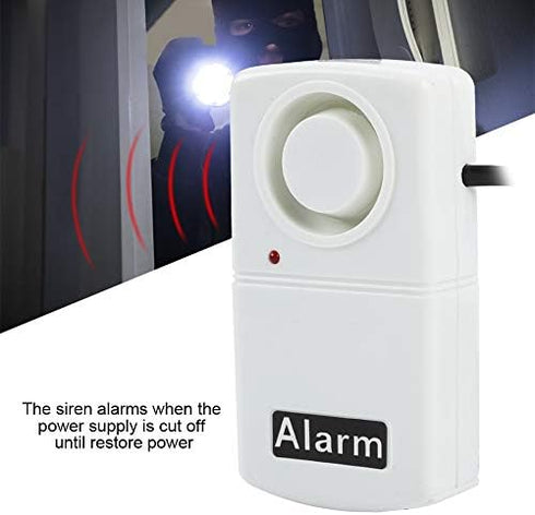Tosuny Power Failure Alarm, Automatic Power Cut Failure Alerter, Power Warning Alarm AC 220V LED Indicator Smart 120db Automatic Power Cut Failure...