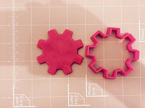 Gear Cookie Cutter (3 inch)...