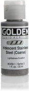 Golden Fluid Acrylic Paint 1 Ounce-Iridescent Stainless Steel...