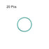 uxcell Fluorine Rubber O-Rings, 18mm OD 16mm ID 1mm Width FKM Seal Gasket for Machinery Plumbing, Green, Pack of 20...