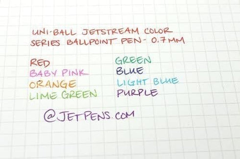 Uni Jetstream Color Knock Ballpoint Pen, 0.7mm, Blue (SXN150C07.33)...