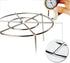 Steam Rack,Steaming Rack Stand,Steamer Basket,Heavy Duty Stainless Steel Metal Multi-function By Meleg Otthon (5.9" Diameter X1.2"High)...