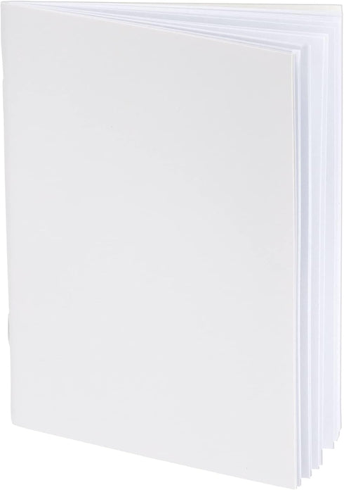 Paper Junkie 24 Pack Unlined Journals Notebooks, Blank Books for Kids To Write Stories for Students, Teachers (White, 4.3x5.5 In)...