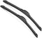 OEM Quality 18" + 18" Premium All-Seasons Auto Windshield Wiper Blades J-Hook(Set of 2)...