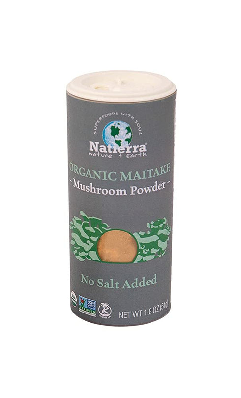 Natierra Organic Maitake Mushroom Powder 1.8 oz...