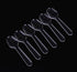 1Pack (500pcs) Disposable Clear Plastic Mini Spoon Best for Jelly/Pudding/Yogurt/Ice Cream/Desert/Cake/Appetizer...