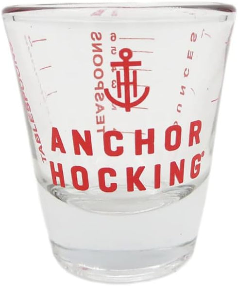 Anchor Hocking Shot Measure, Glass, 1-Ounce...