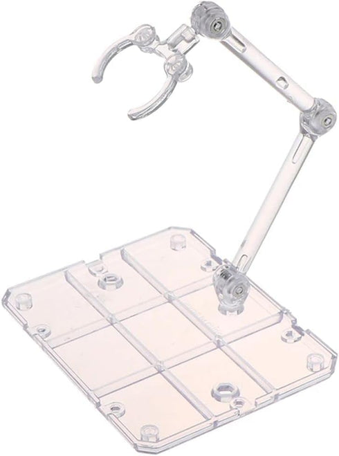 Action Figure Stand, Doll Model Display Holder Base Doll Support Stand Compatible with HG RG SD SHF Gundam 1/144 Toy Collectible Display and Stora...