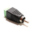 Lemoy 10-Pack Phono RCA Male and Female Plug to AV Screw Terminal Audio/Video Connector Adapter (5 Male & 5 Female)...
