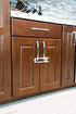 Sliding Cabinet Locks for Child Safety | Baby Proof Your Kitchen, Bathroom, and Storage Doors | Childproof Safety Locks for Knobs and Handles | Ea...