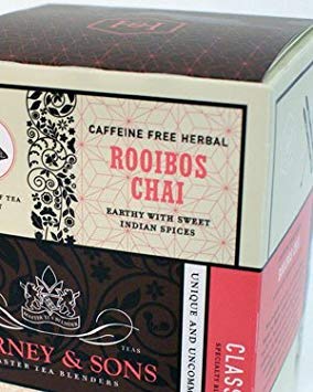 Rooibos Chai, Box of 20 Wrapped Sachets by Harney & Sons...