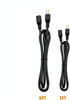 Belker 12 Volt Power Extension Cable Cord for CCTV IP Security Camera Indoor Wireless IP Camera Standalone DVR Baby Monitor Router, 2 Pack DC 5.5m...