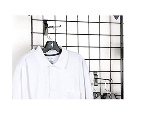 NAHANCO Metal GWH8B 8" Black Gridwall Peg Hooks (Pack of 12)...