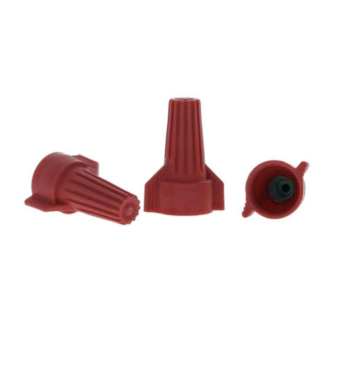 IDEAL Electrical 773308 WingTwist Wire Connector, WT52 Red, (25/Bag)...