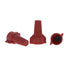 IDEAL Electrical 773308 WingTwist Wire Connector, WT52 Red, (25/Bag)...