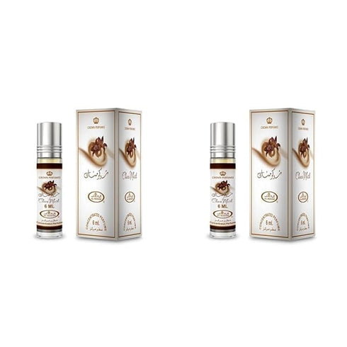 Al-Rehab Choco Musk Concentrated Perfume Rollerball for Unisex, 0.2 Ounce (Pack of 2)...