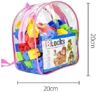 Baby Building Blocks, Kids Building Blocks Toys for 1 2 3 4 5 Year Old Boys Girls Toddlers, Early Development Educational Toys with 130 PCS Large ...