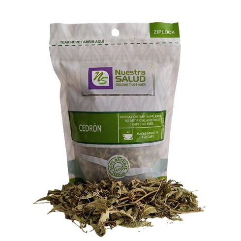 Nuestra Salud - Cedron Leaf Tea - Herbal Tea - Leaves - 30g / 1.052oz Zip-Lock Bag - 100% Natural Herb Leaves...