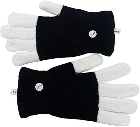 Luwint Kids LED Gloves Finger Light up Gloves - Flashing Autistic Cool Toys for Boys Girls, Children 3-7 Years...