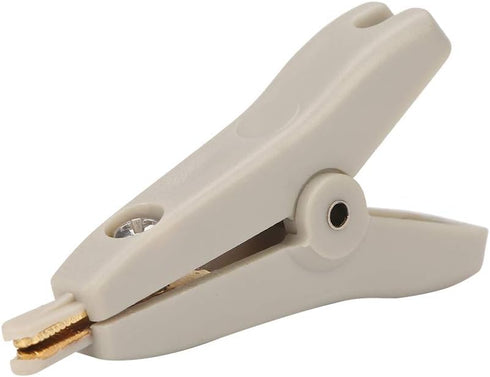 3PCS Clips Walfront P2005 Copper Gold Plating Clip Test Clip Electrical Battery Test Clamp 10A...