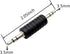 6 Pack 3.5mm Jack to 3.5mm Audio Male Adapter Connectors...