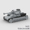 144PC Mini WW2 Army Tank Toys Building Kit Model Bricks Military Building Blocks Sets Educational Steam Toys for Boys Kids...