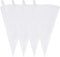 4 Pack Canvas Cloth Piping Bags Reusable Pastry Bags Fabric Icing Bags, Tipless Piping Bags for Baking, 12 inch Cake Piping Bags Cake Decorating B...
