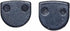 AlveyTech Rounded Disc Brake Pads for Mini Bike Standard & YK2 Flame Caliper (2-Pad Set) - Parts for 79cc 97cc Motovox MBX10 MBX11 Gas, Razor MX50...