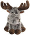WISHPETS Sitting Minky Moose 9" Stuffed Animal Plush Toy...
