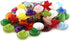50pcs/Pack Red Resin Colored Shirt Pearl Buttons for Craft Sewing Fasteners...