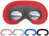 Silicone Eye Mask for Apple Vision Pro,Silicone Face Pad Cover,Sweat Proof, Light Leakage Proof,Replaceable VR Accessories (Red)......