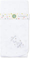 Little Me unisex baby nursery swaddling blankets, White, One Size US...