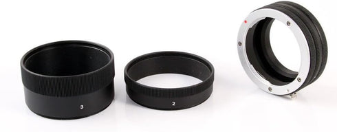 Macro Extension Tube Ring Kit for Sony E-Mount Camera Lens NEX-5R 5T 5N NEX-6 NEX-7 a7 a7S a7R a7II a7SII a7RII a6500 a6300 a6000 a5100 a5000 a350...