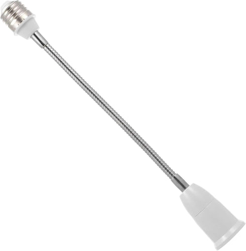 E27 Flexible Light Bulb Lamp Socket Adapter Extender/Adjustable Edison Bulb Socket Extension for Home Light Fixtures/LED Grow Light Socket Stand e...