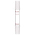 stonylab Glass 24/40 Straight Laboratory Adapter, Borosilicate Glass 30 mm Between Two 24/40 Ground Inner Standard Taper Joints for Laboratory Lab...