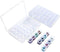 Perzomido 2 Pack 28 Slots Plastic Craft Organizer Case Diamond Storage Box(2pcs)...