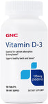 GNC Vitamin D-3 5000IU...