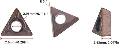 C-angle turning carbide indexable insert for mini pneumatic chamfering machine, tungsten steel replaceable insert foam turning tip, metal cutting ...