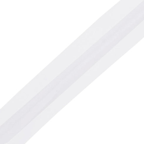 Mandala Crafts Double Fold Bias Tape for Sewing - 55 Yds White Bias Tape Double Fold 1/4 Inch Hem Quilt Binding White Seam Binding Tape - Fabric P...