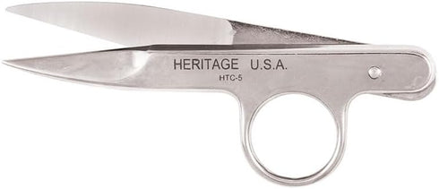 Klein Tools HTC5 Scissors, Threadclip with Spring Action for Automatic Opening, 4-1/2-Inch, Made in USA...
