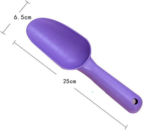 3Pcs Home Garden Shovel Plastic Gardening Shovel Hand Trowel Transplanting Succulent Cultivation Digging Scoops Loosening Soil Planting Shovels wi...