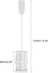 Tea Strainer,Silicone Detachable Tea Leaf Filter Diffuser with, Unique Skull Shape Loose Leaf Tea Infuser for Grain Tea Cups, Mugs, and Pots...