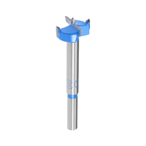 uxcell Forstner Drill Bits 23mm, Tungsten Carbide Wood Hole Saw Auger Opener, Woodworking Hinge Hole Drilling Boring Bit Cutter (Blue, Gray)...
