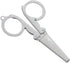 5Pcs Pastel Mini Folding Scissors with Safety Cap Small Telescopic Stainless Steel Scissors Portable Pokect Little Travel Scissors Kids Shears Tin...