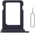 SIM Card Tray Holder Slot Replacement for iPhone 13 (Midnight/Black) with Waterproof Rubber Ring and Eject Pin (Single Sim Version)......